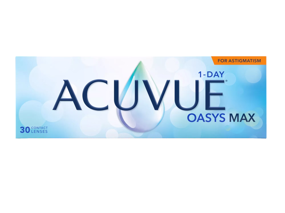 ACUVUE® OASYS MAX 1-Day for ASTIGMATISM